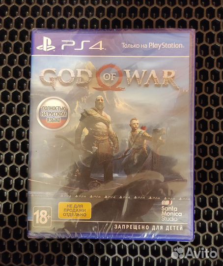 God of war ps4 запечатанный
