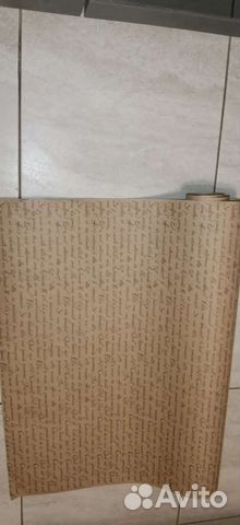 Крафтовая бумага с рисунком