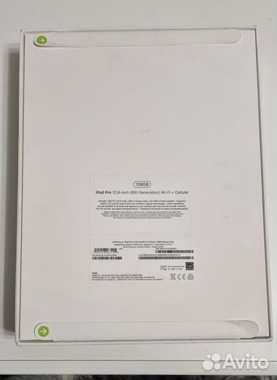 iPad pro 12.9 2022 128gb wi fi cellular gray