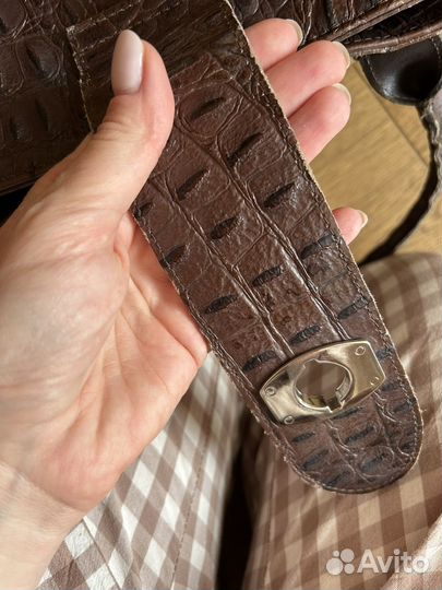 Сумка из натуралтной кожи А4