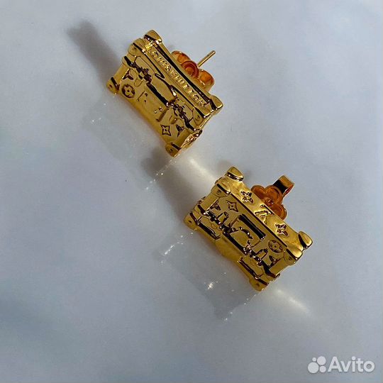 Серьги louis vuitton