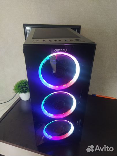 Игровой пк 8/16 ядер/озу32/SSD+HDD/RX570 8GB