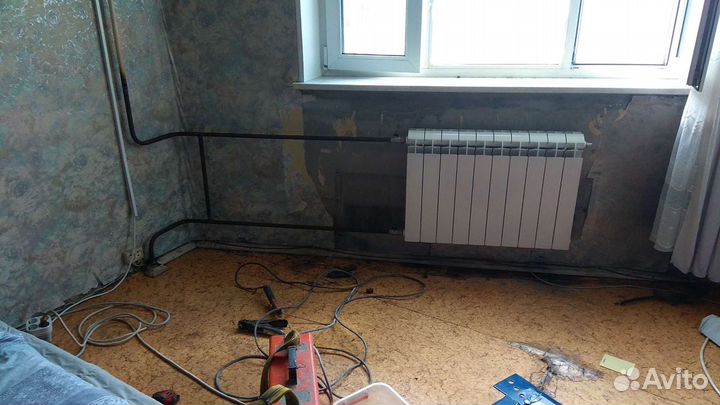 Услуги сварщика, замена батарей,замена стояков