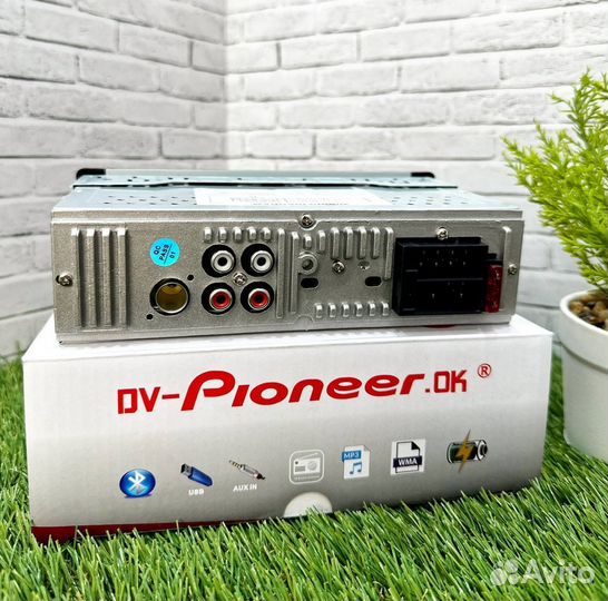 Магнитола 1 din с bluetooth pioneer арт809