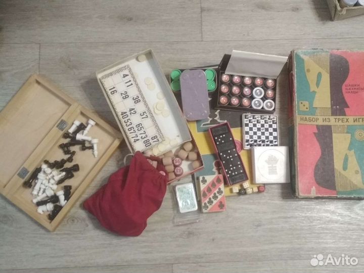 Настольные игры СССР