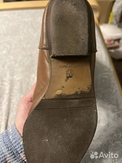 Сапоги женские натуральная кожа 37 размер