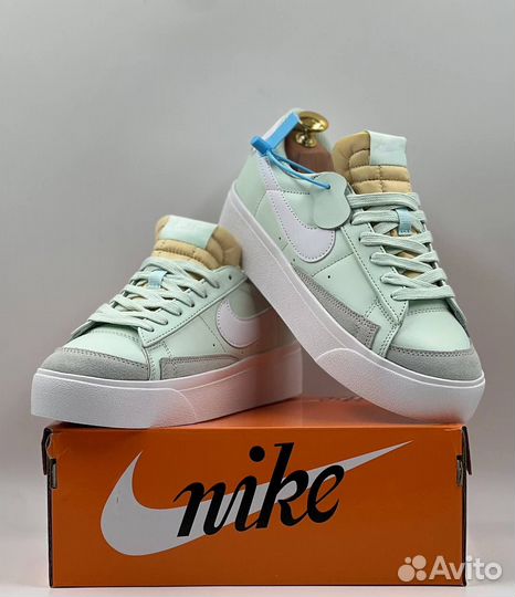 Кроссовки Nike Blazer Low Platform Barely Green