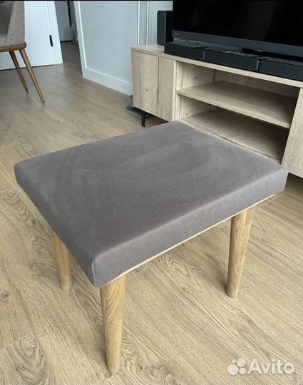 Пуф (банкетка) из массива дуба Италия