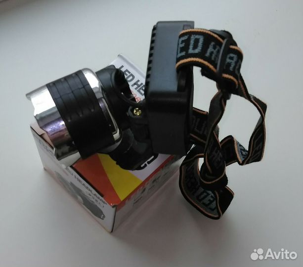 Налобные фонари на элементах аа