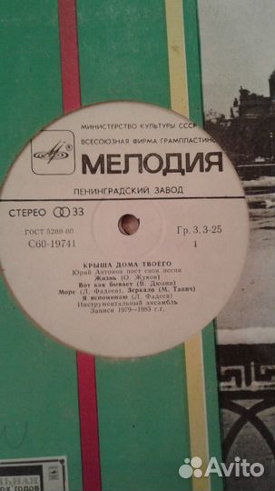 Виниловые пластинки