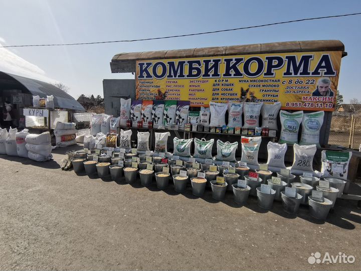 Корма для с/х животных