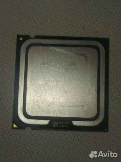 Процессор Intel Core 2 Duo E6550, socket 775