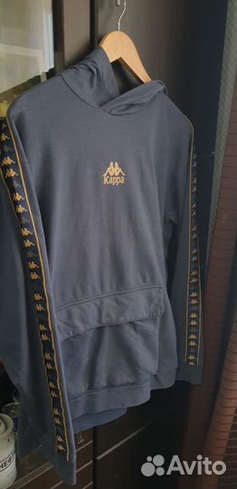 Толстовка мужская kappa с лампасами