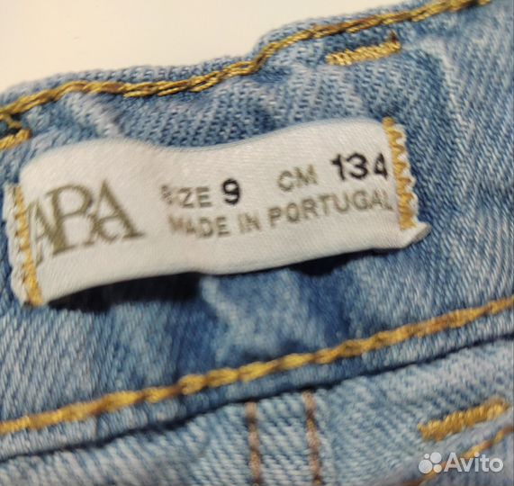 Джинсы подростковые