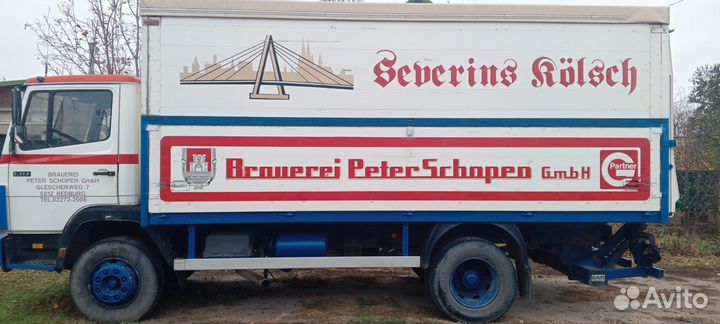 Промтоварный фургон Mercedes-Benz 1317, 1991