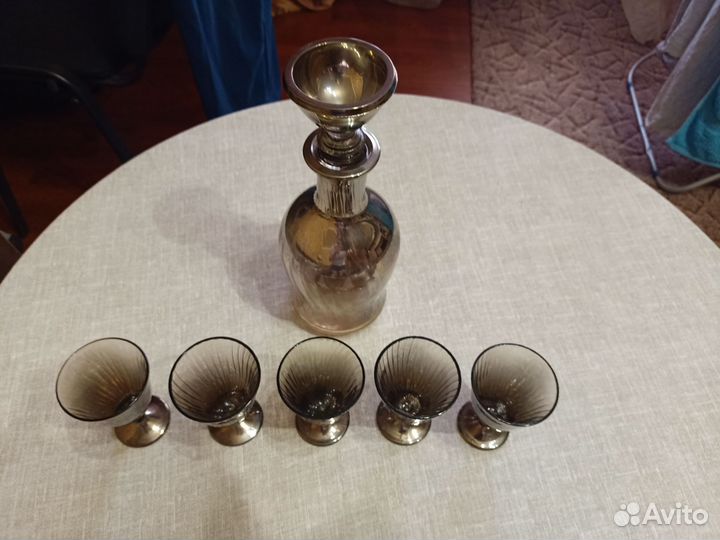 Графин и рюмок СССР