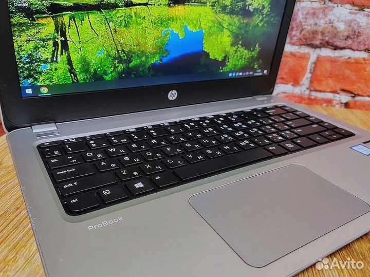 Тонкий Hp i5 7200U 8Gb Ssd 256Gb 13.3