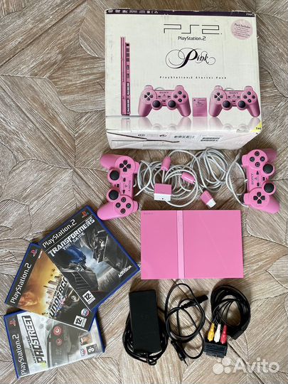 Sony PlayStation 2 Pink (scph-77008)