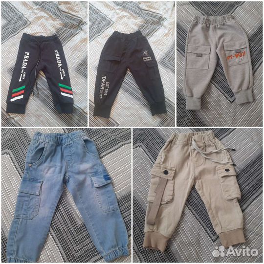 Брюки на мальчика 80 82