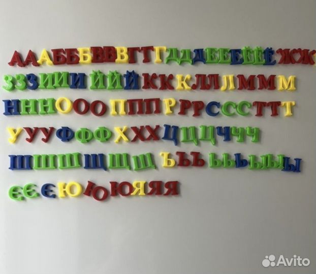 Магнитные буквы, игрушки