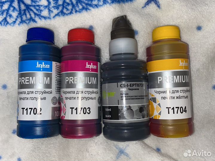 Чернила epson