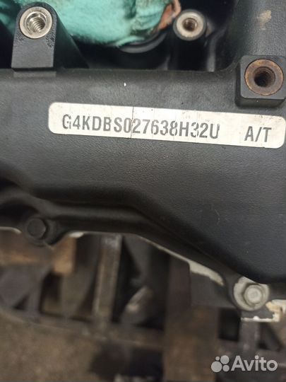 Двигатель hyundai ix35 g4kd