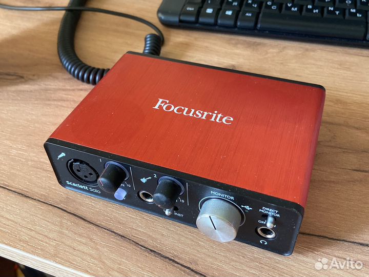 Focusrite scarlett solo 2nd gen