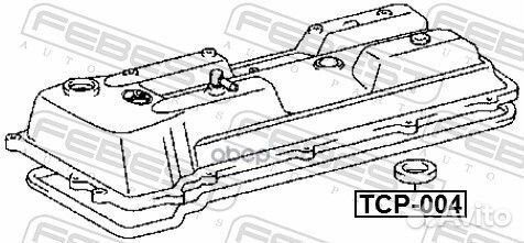 Кольцо уплотнительное свечного колодца toyota C