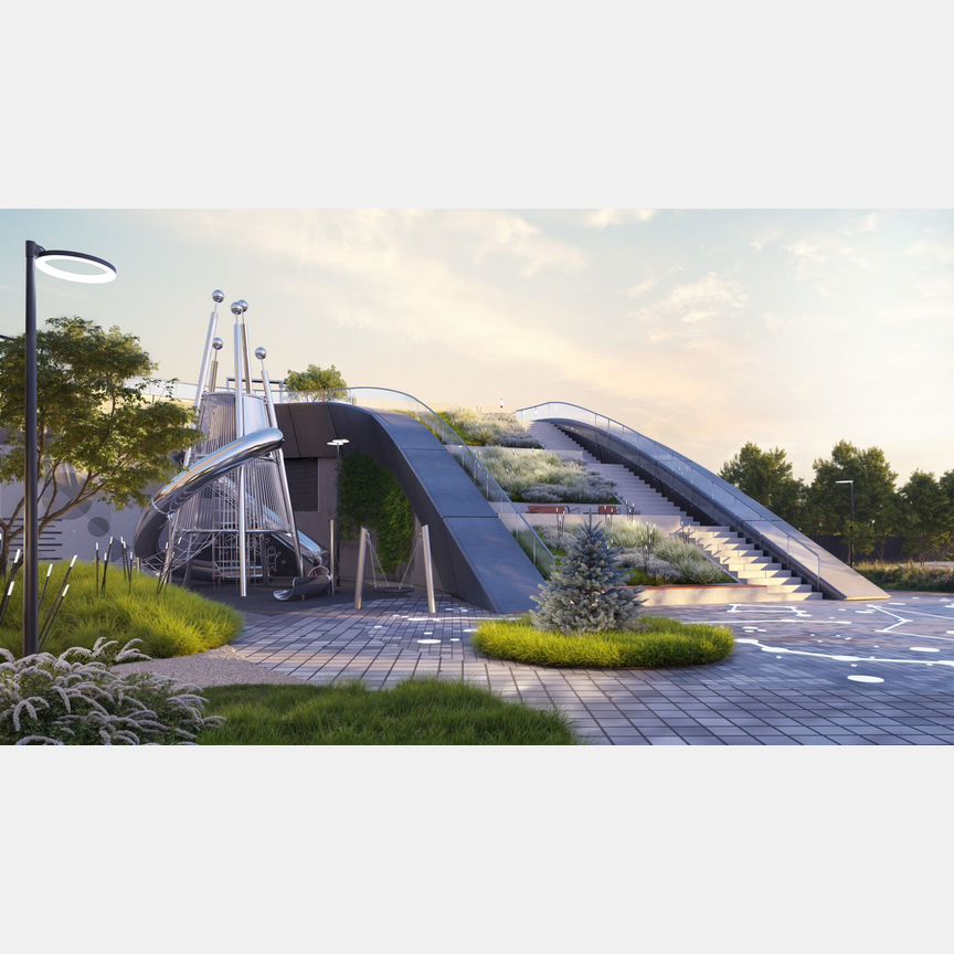 2-к. квартира, 53,6 м², 12/64 эт.