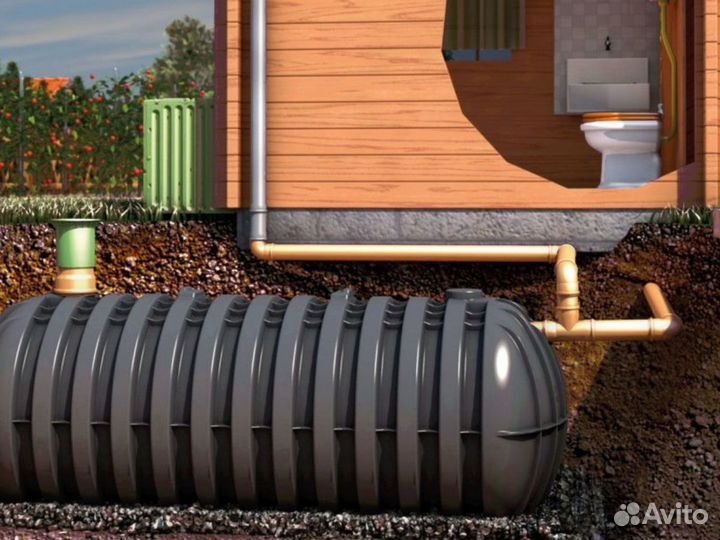 Септик био Дека 4 дренажный