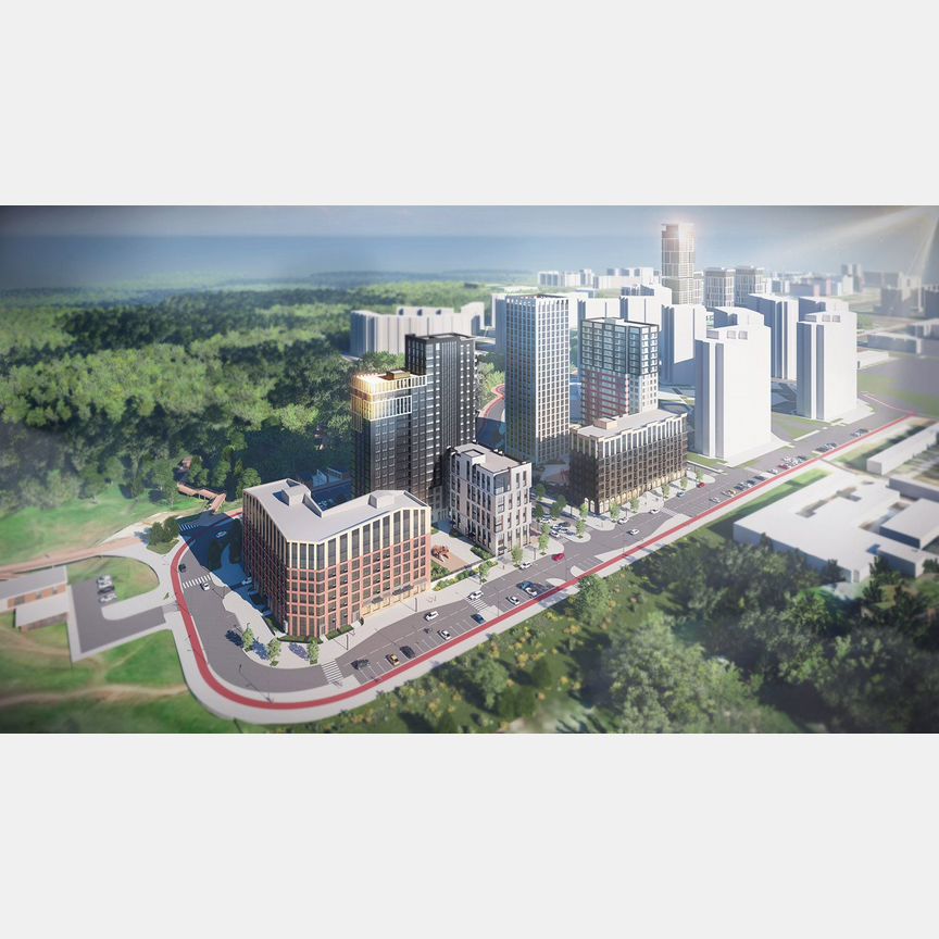 1-к. квартира, 48,1 м², 2/23 эт.