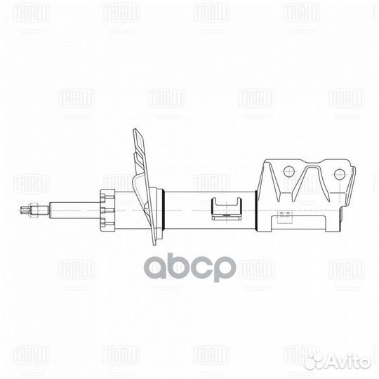 Амортизатор для а/м Dodge Caliber (06) (стойка)