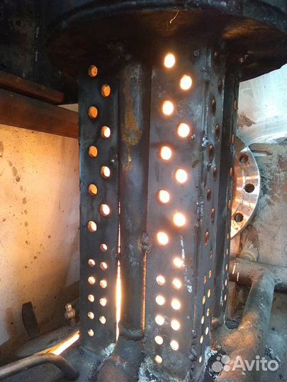 Печь на отработанном масле, печка на отработке