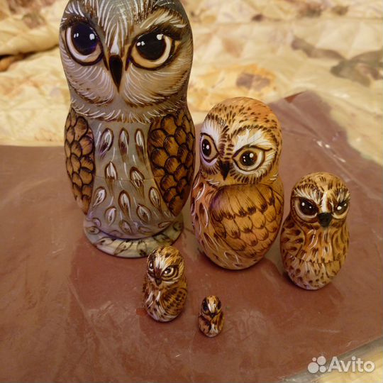 Матрешка Сова