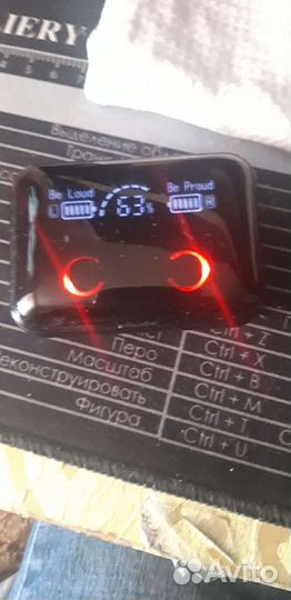 Сенсорные наушники беспроводные