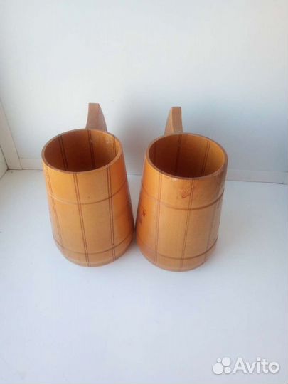 Пивная кружка дерево