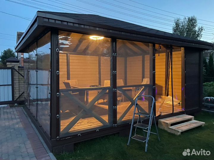 Мягкие окна морозостойкие