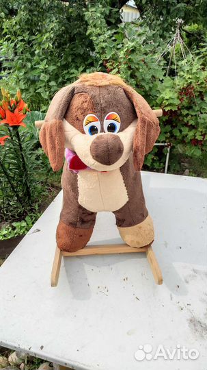 Качалка собака