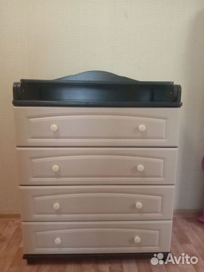 Комод 2 в 1 (комод+пеленальный столик)