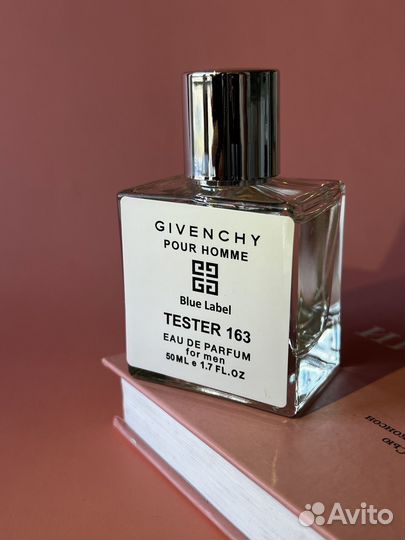 Тестер givenchy Pour Homme Blue Label