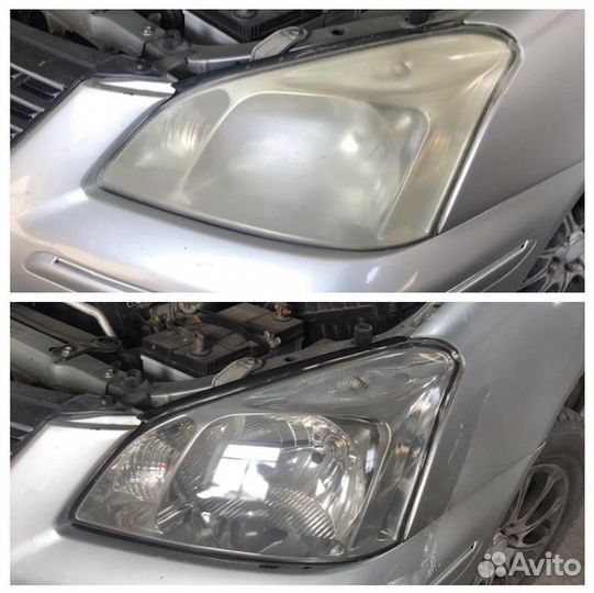 Химическая полировка фар