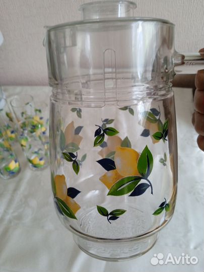 Набор кувшин и стаканы (6 шт.)