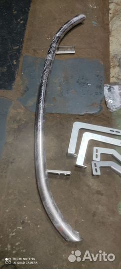 Защита переднего бампера хендай крета