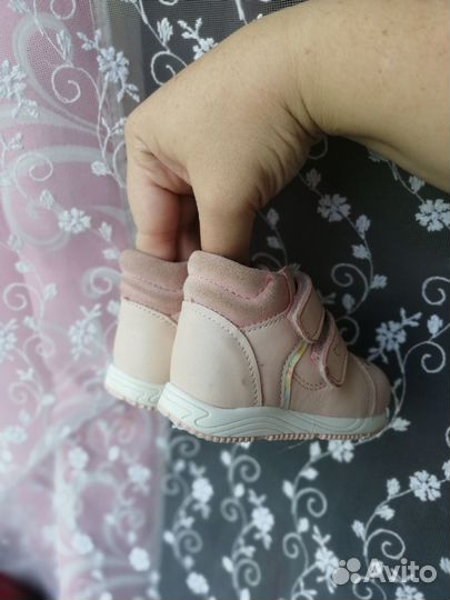 Ботинки детские весна осень для девочки