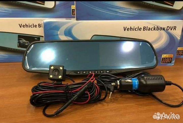 Видеорегистратор зеркало Vehicle Blackbox DVR HD