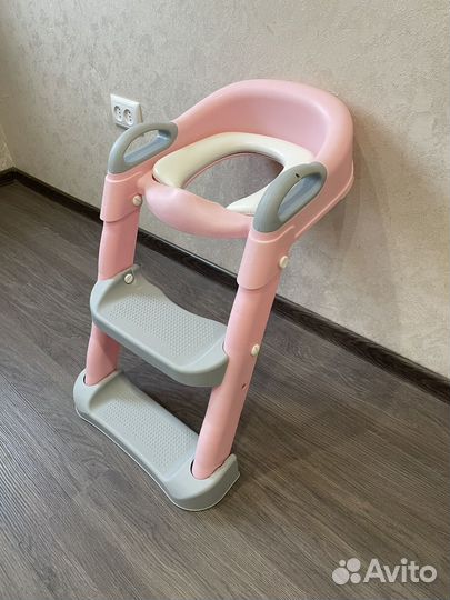 Сидушка на унитаз со ступеньками