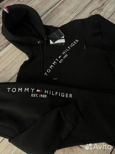 Спортивный костюм Tommy Hilfiger 1985 черный люкс