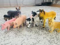 Животные игрушки с детьми