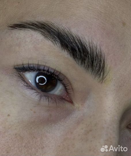 Ламинирование ресниц и бровей