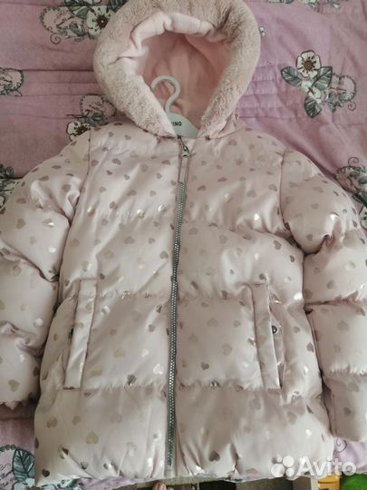 Куртка для девочки 116 122